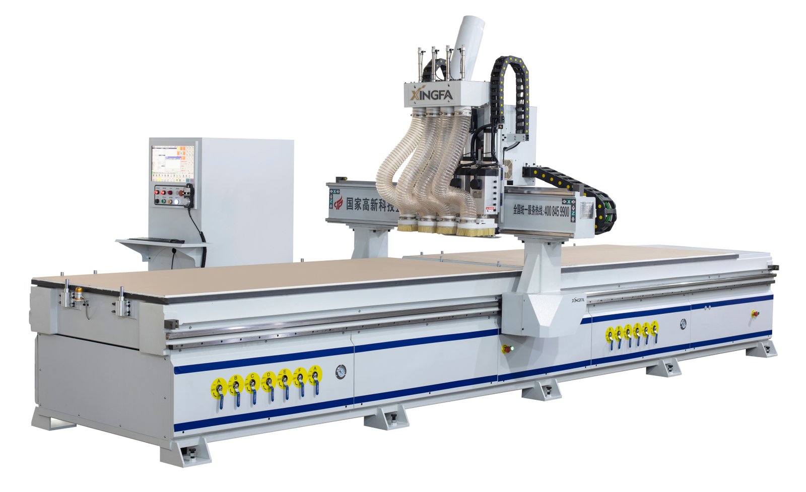 H4S dual-station CNC cutting machine