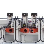 XF5-8K door frame edge banding machine detail