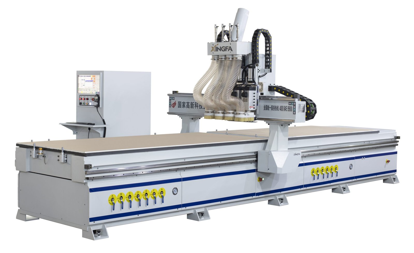 H4S double-station CNC cutting center