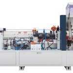 XF5-T28K edge banding, transfer and grooving machine